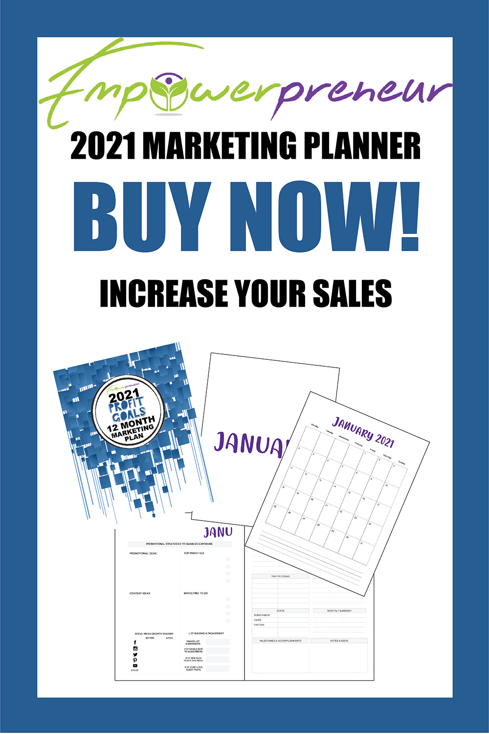 2021 Profit Goals: 12 Month Marketing Plan