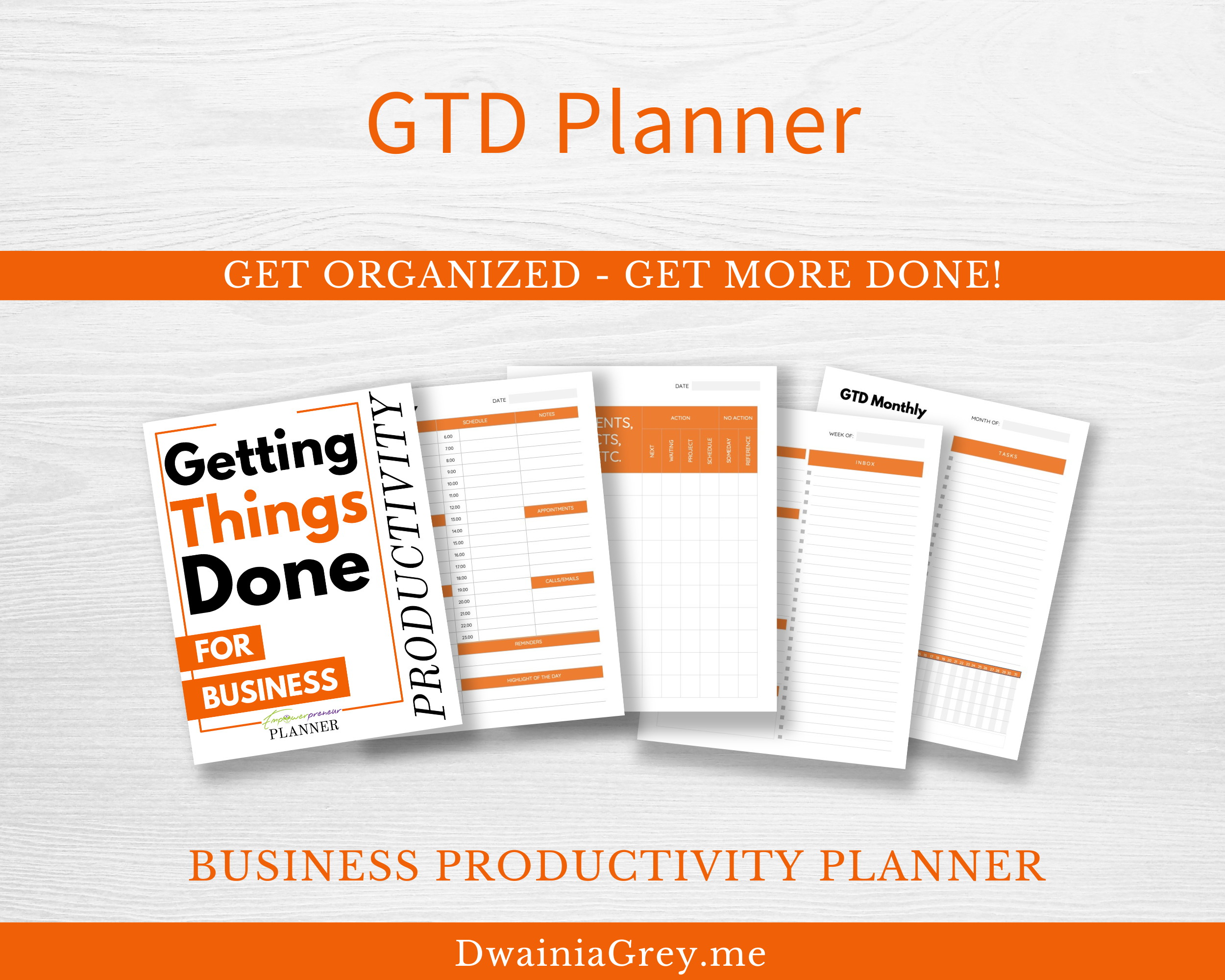 Getting Things Done Planner