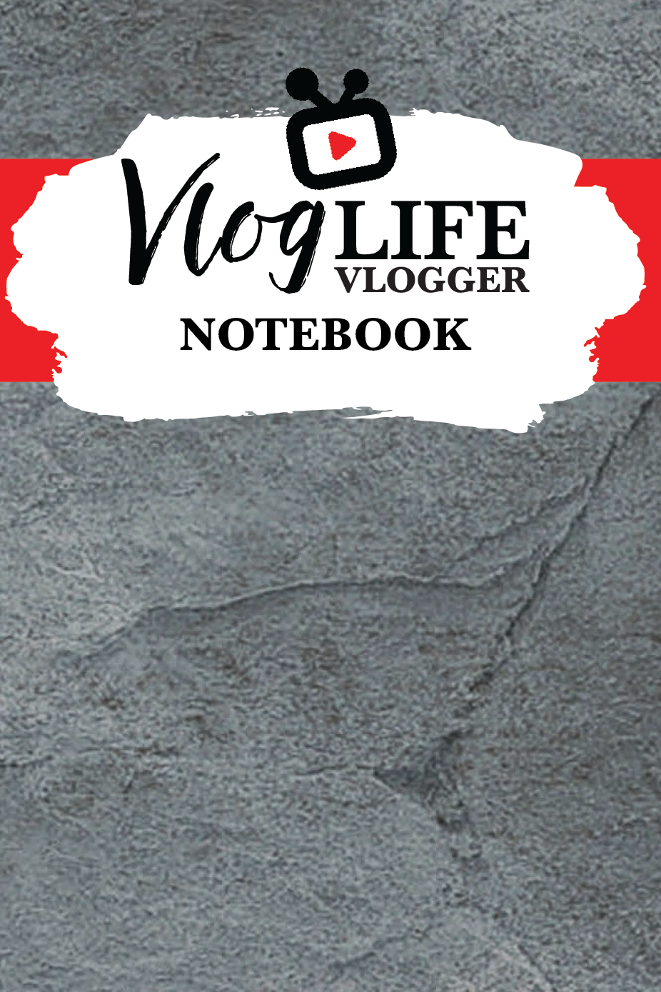 Vlogger Blank Notebook