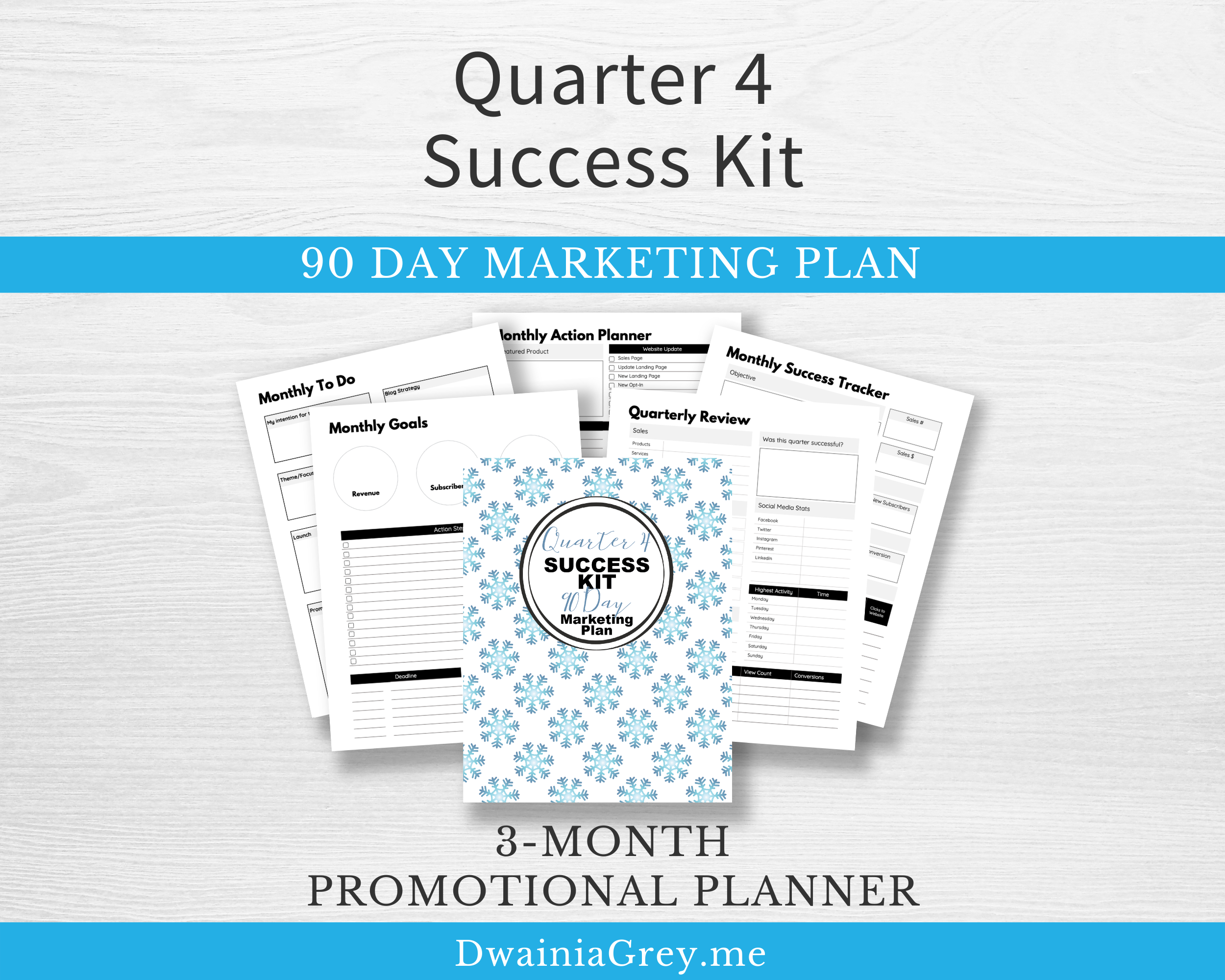 Quarter 4 Marketing Planner
