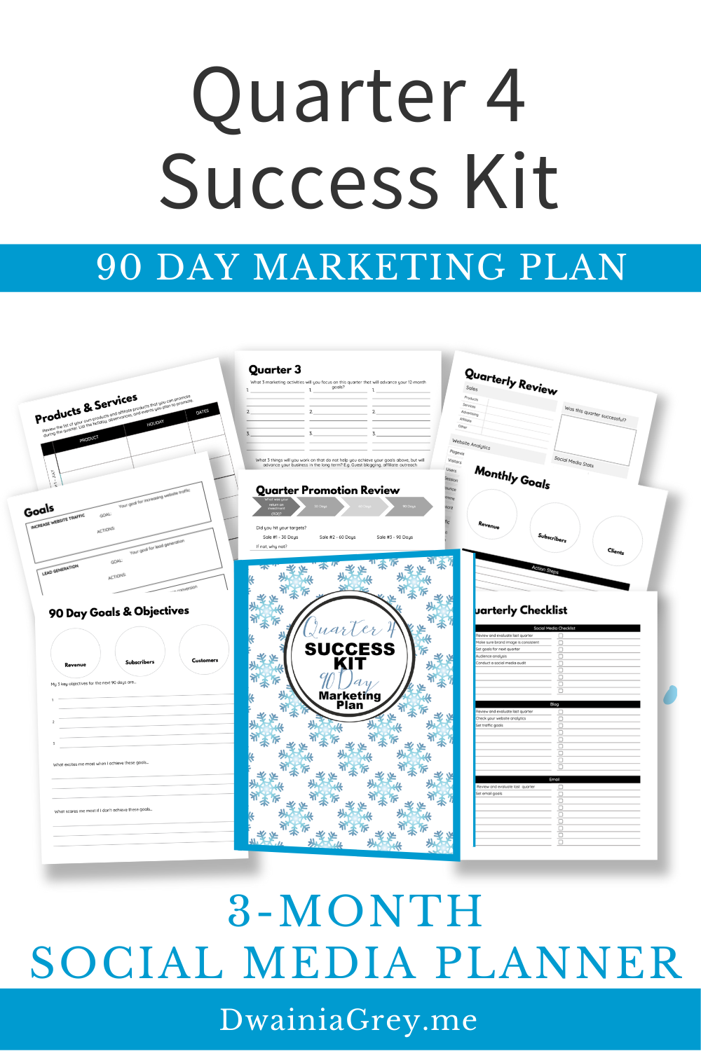 4th Quarter Marketing Planner