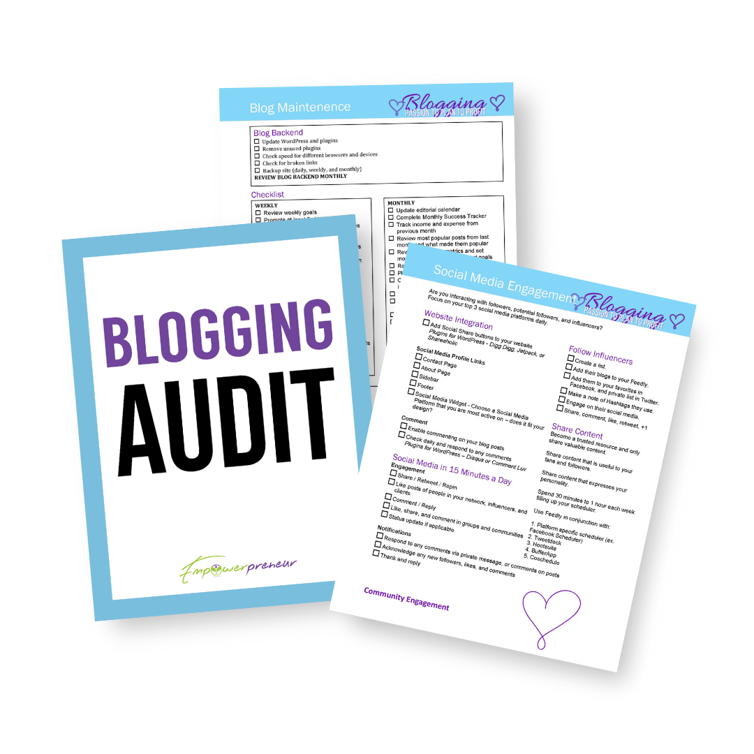 Empowerpreneur Blog Audit