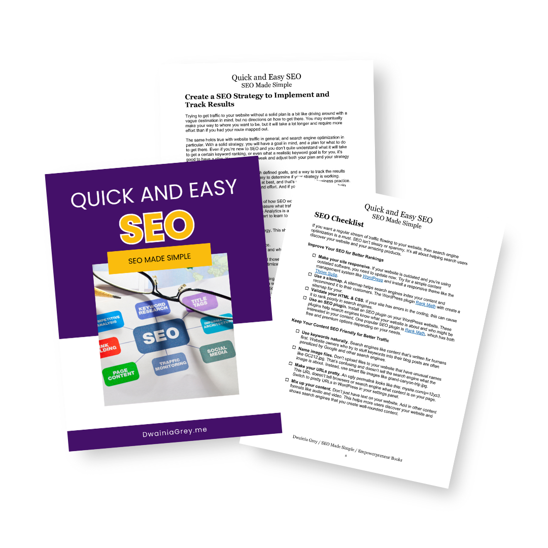 Quick and Easy SEO