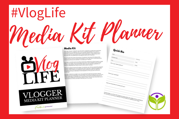 Vlogger Media Kit
