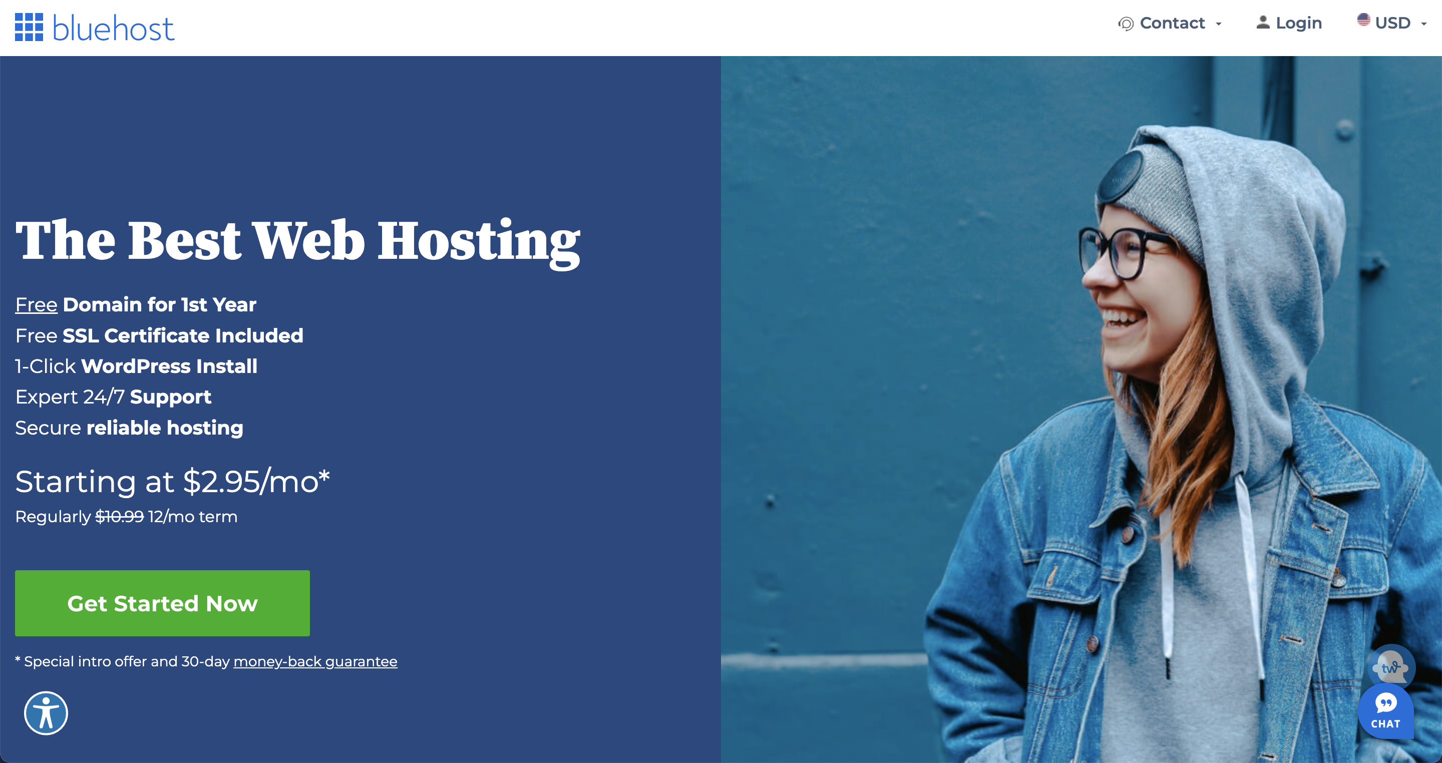 Bluehost -Blog Hosting Service