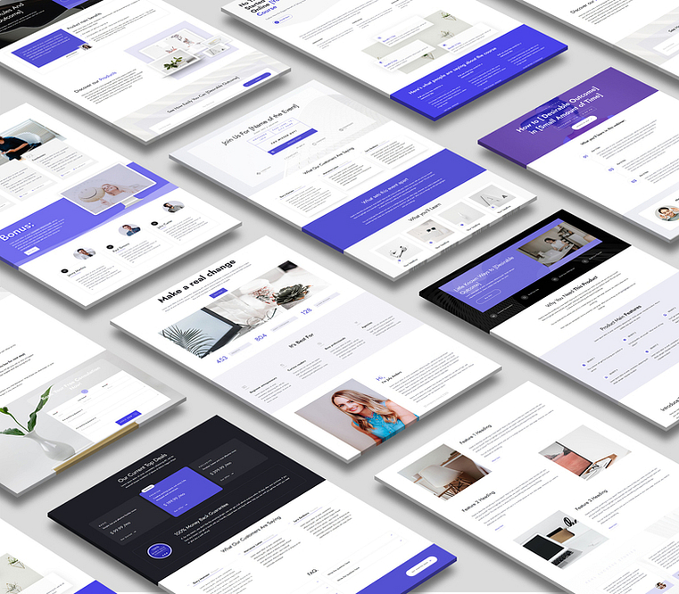 Thrive Architect Hydrogen Landing Page