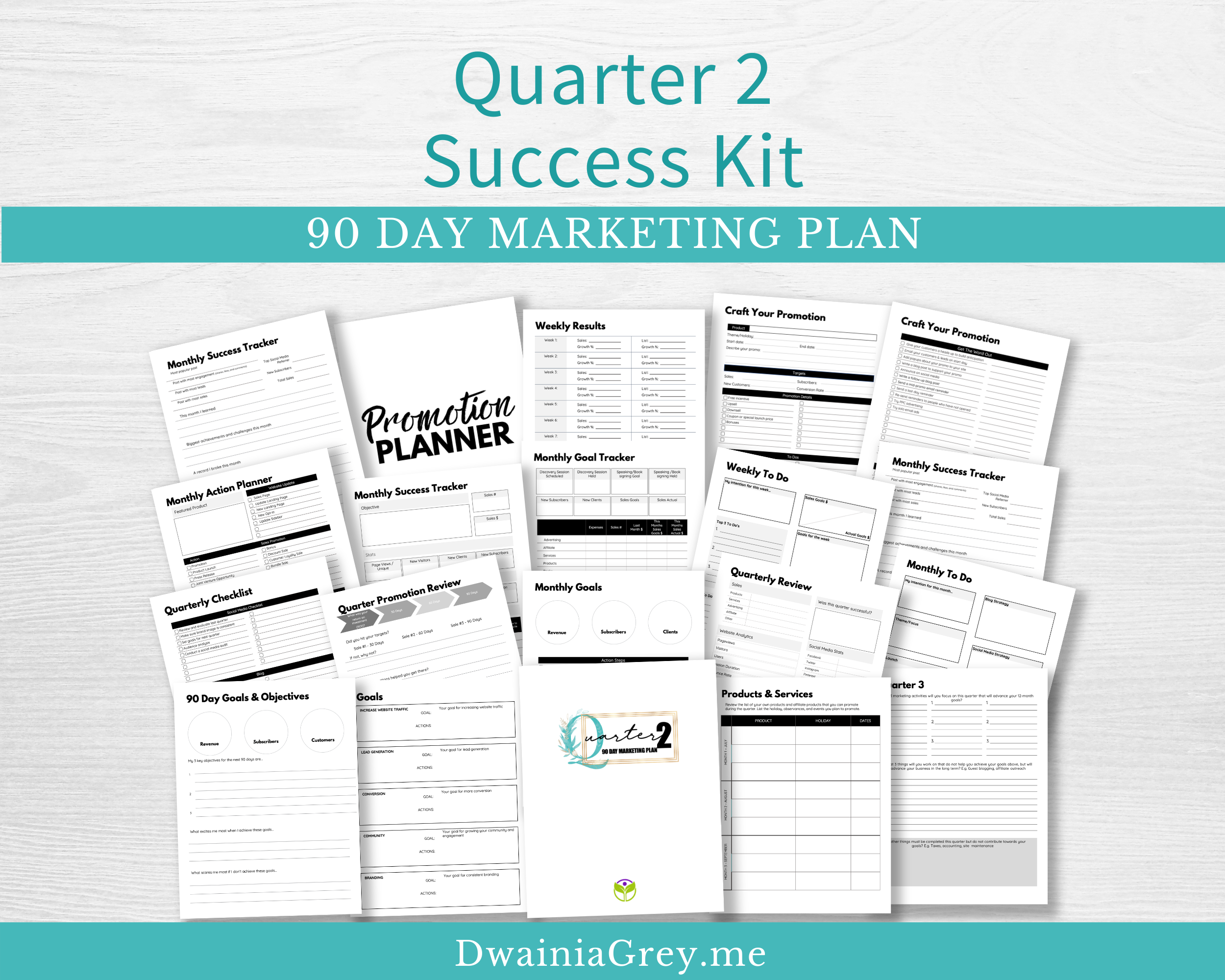 Quarter 2 - Content Marketing Planner