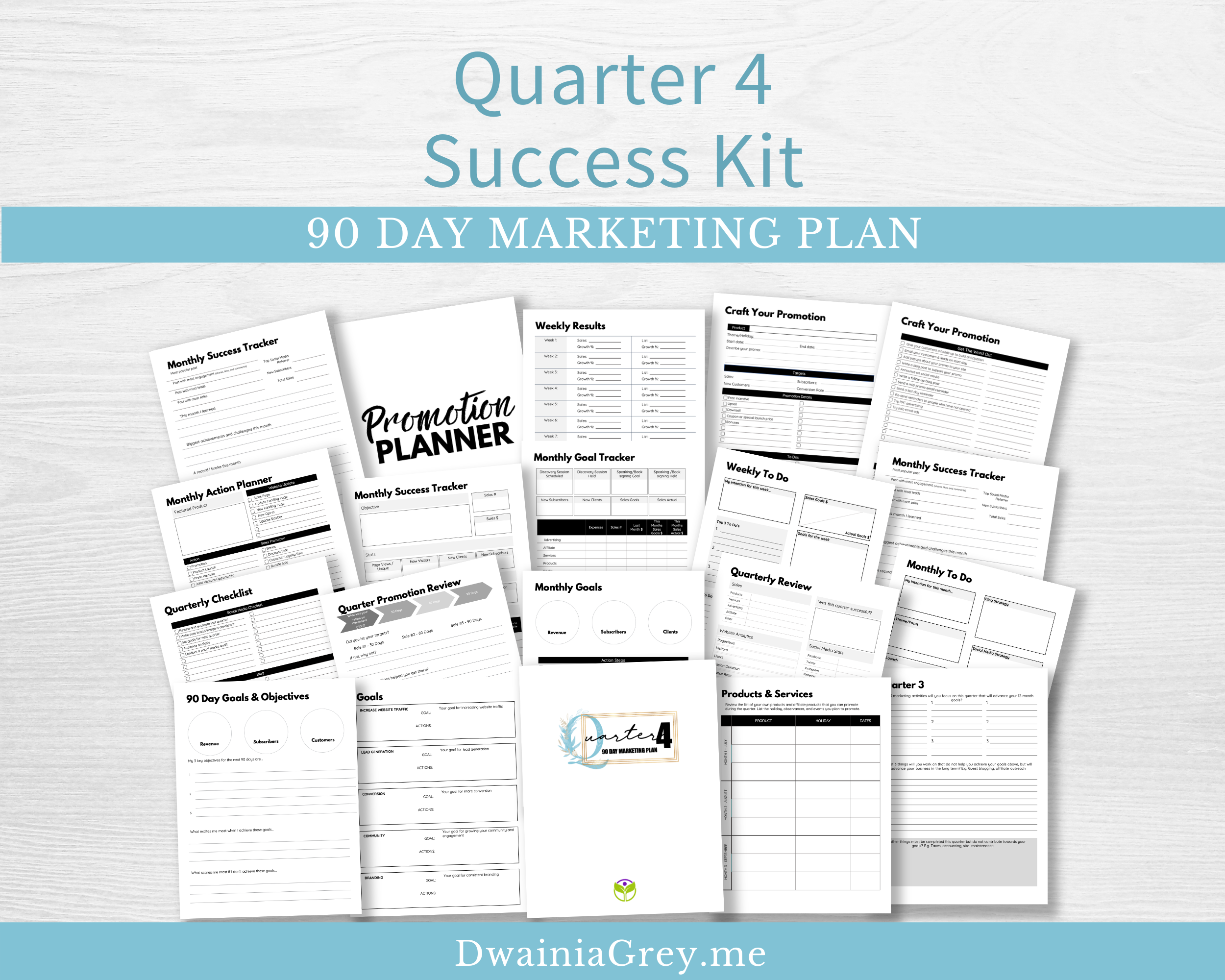 q4 content marketing planner 2022