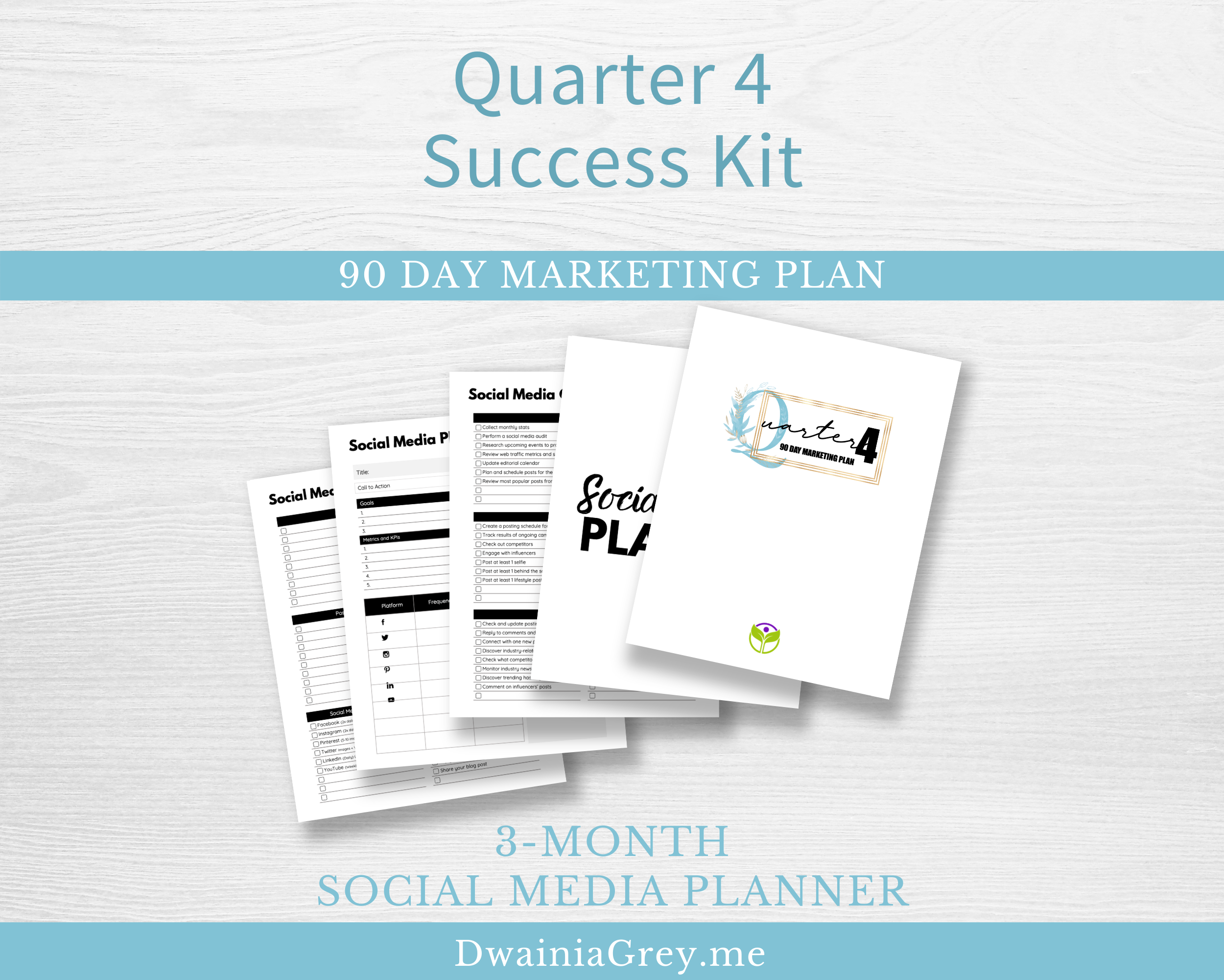 q4 social media planner