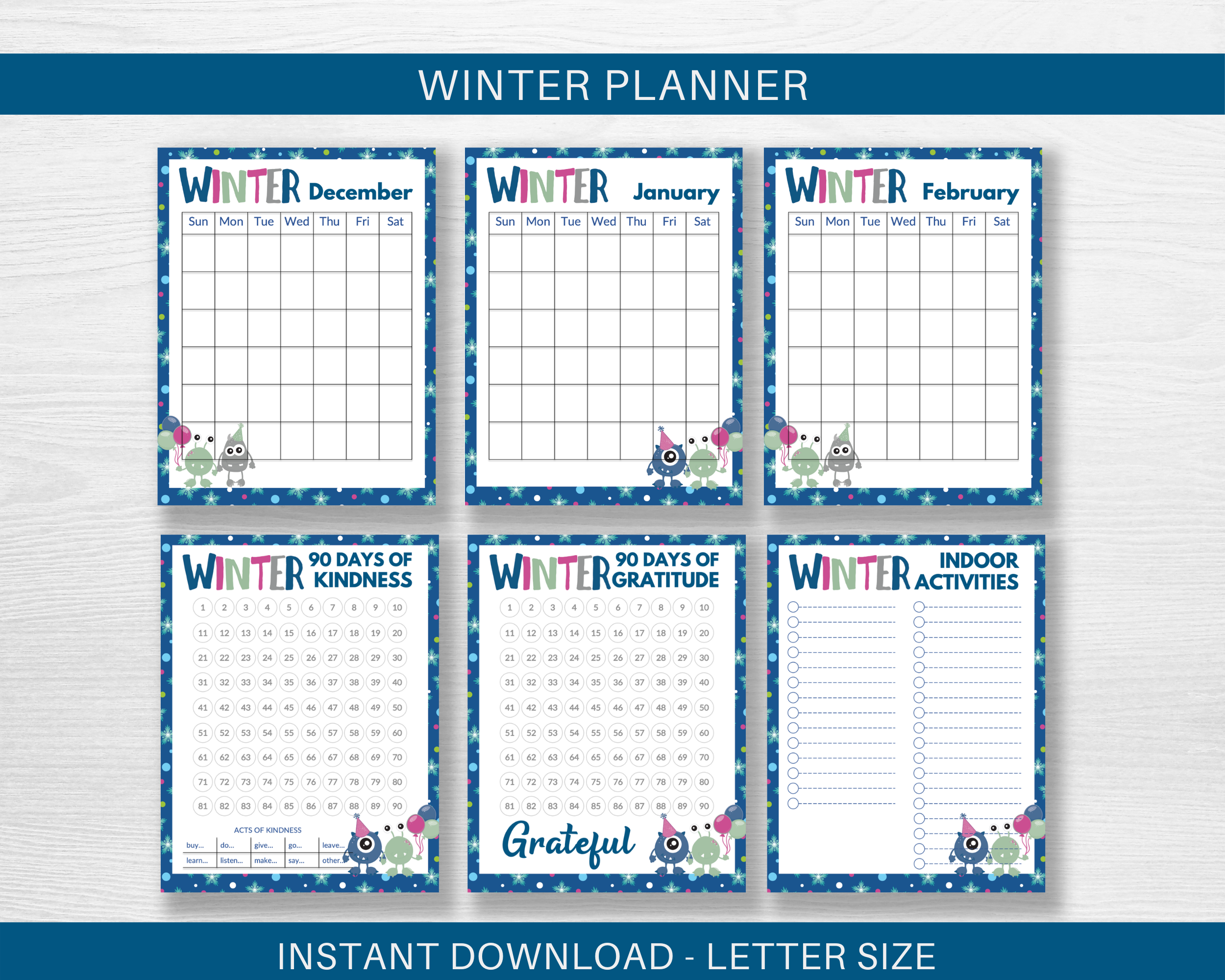 winter planner 5